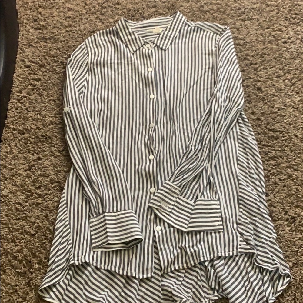 Max Studio Button Down Top